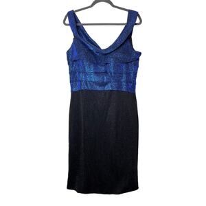 NWT RENE RUIZ DRESS 12 COCKTAIL PARTY MOTHER OF THE BRIDE WEDDING GUEST GLITTER